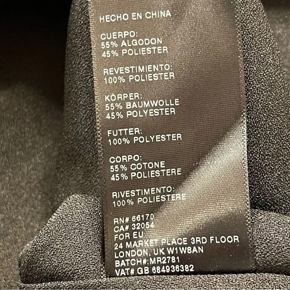 MOON RIVER by ANTHROPOLOGIE NWOT Denmark Striped Tunic Dress in Black Noir - Picture 9 of 10